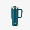 Axyaa Stainless Steel Vacuum Tumbler with Straw and Handle