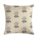Axyaa Pine Flower Linen Pillow Cover - 45x45cm