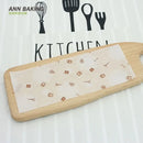 1000pcs Axya Checkered Wax Paper Sheets for Food Wrapping Sandwich Hamburger Candy