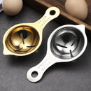 Axyaa Stainless Steel Egg White Separator Yolk Filter Spoon Divider Funnel