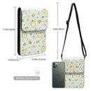 Axyaa Pompompurin Small Crossbody Cell Phone Purse with Card Holder