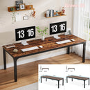Axyaa 78.7" Double Computer Desk for Home Office – Spacious 2-Person Work Desk