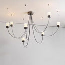 Axyaa Curved Line Pendant Light for Restaurant Bar Counter Living Room