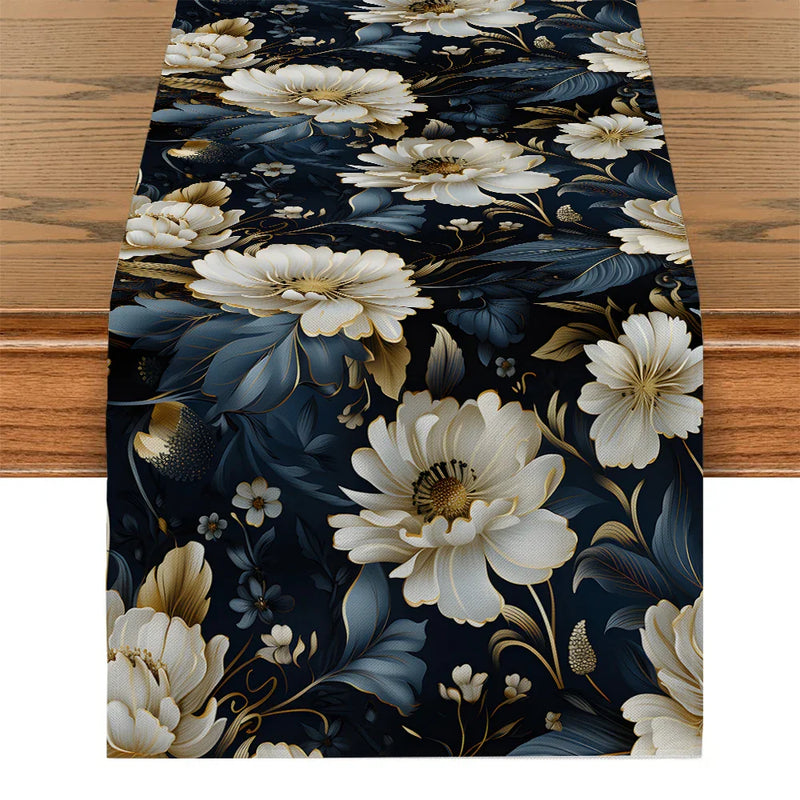 Axyaa Branches Table Runner: Elegant Home Decor for Dining, Wedding & Party Tables