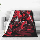 Axyaa Alastor Knitted Coral Fleece Plush Blanket