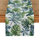 Axyaa Tropical Turtle Bamboo Table Runner