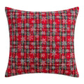 Axyaa Christmas Plaid Cushion Cover for Cheerful Home Decor