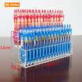 Acrylic Pen Holder Makeup Brush Display Organizer by Axyaa