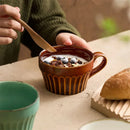 Axyaa Japanese Retro Ceramic Coffee Mug Set for Office or Home Use