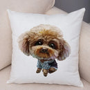 Axyaa Cute Animal Print Pillowcase for Home Sofa Bed Decor