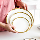 Axyaa Ceramic Dessert Steak Breakfast Plate | Phnom Penh Western Dish