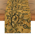 Abstract Klimt Table Runner by Axyaa - Dining & Party Decoration