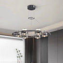 Axyaa Modern Chandelier Stair Pendant Lamp Living Room Interior Lighting