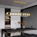 Axyaa Magic Bean Glass Pendant Light Gold Tricolor Color Changing Nordic Designer Lamp