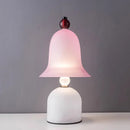 Axyaa Nordic Pink Table Lamp Modern Minimalist Art Lighting for Living Bedroom Children's Room