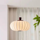 Axyaa Silk Pendant Japanese Retro Chandelier LED Hanging Light
