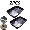 Axyaa Car Shoe Organizer Tray | Space Saving Under Seat Shoe Rack