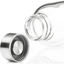 Axyaa Glass Tea Infuser Water Bottle 550ML with Nylon Cover, Sport Drinking Bottle