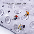 Axyaa Large Non-slip Safety Bath Mat with Suction Cups and Foot Massage