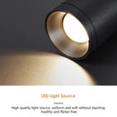 Axyaa Black Indoor LED Chandelier Pendant Lights for Bedside Corridor, Adjustable Hanging Lighting
