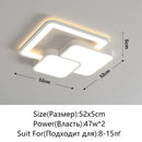 Axyaa Modern LED Ceiling Light for Home Decor - Indoor Lighting for Living Room, Bedroom & Study
