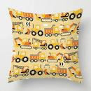 Axyaa White Short Plush Decorative Pillowcase for Sofa Bedroom Living Room