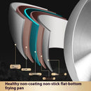 Axyaa Stainless Steel Non Stick Frying Pan for Gas Stove and Induction Cooker