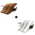 Axyaa Geometric Jacquard Cotton Towel Set: Soft, Absorbent Hand & Bath Towels