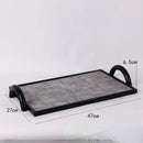 Axya Metal Tray for Stylish Home Hotel Decor & Organization