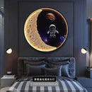 Axyaa LED Outer Space Wall Light for Home Decor and Room Lighting