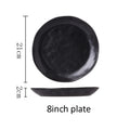 Axyaa Retro Gray Ceramic Dinnerware Set