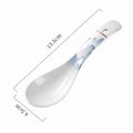 Axyaa Ceramic Kitchen Tableware Set: Ladle, Chopsticks, Soup Spoon
