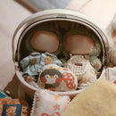 Axyaa Bed Stroller with Cute Mat for Labubu Dolls