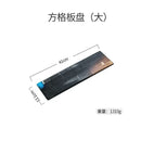 Axyaa Ceramic Sushi Plate Set for Commercial Restaurants - Long Rectangular Design