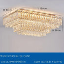Axyaa Crystal Ceiling Lamp - Modern Minimalist Home Decoration Light for Living Room