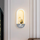Axya Nordic LED Wall Lamp - Metal Body, Silicone Shade - Soft Lighting for Bedroom & Living Room