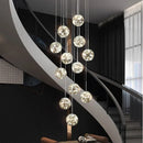 Axyaa Modern Living Room Chandeliers LED Ceiling Hanging Lights Indoor Lighting
