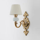 Axyaa Antique Ceramic Wall Lamp for Bedroom and Living Room