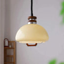 Axyaa Solid Wood Designer Chandelier: Modern Medieval Retro Style Dining Table Pendant Lamp