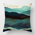 Axyaa Nordic Moon Metal Painting Pillowcase for Home Sofa Decor - 40*40 & 60*60