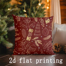 Christmas Patterns Printed Pillow Covers by Axyaa for Sofa Bedroom Car