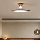 Axyaa Wood-grain LED Ceiling Chandelier for Bedroom, Balcony, Bathroom Lighting
