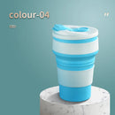 Axyaa Silicone Collapsible Camping Cup 350ml/500ml - Portable & Durable Mug