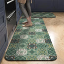 Axyaa Printed Kitchen Mat - Absorbent & Non-slip Area Rug for Living Room, Bedroom & Hallway