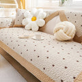 Axyaa Printed Cotton Sofa Cover for All Seasons and Modern Home Decor
