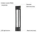 Stainless Steel Outdoor Wall Lamp LED Garden Light by Axyaa