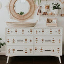 Boho Arch Wall Decals Stickers for Kids Bedroom by Axyaa