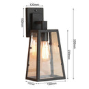 Axyaa Vintage Farmhouse Wall Sconce for Indoor Lighting in Restaurants and Bars