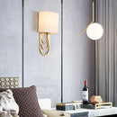 Axya Modern Copper LED Wall Lamp for Room, Bedroom, Living Room, Aisle