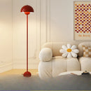 Axyaa Cream Style Bud Floor Lamp - Retro LED Floor Lamp for Living Room